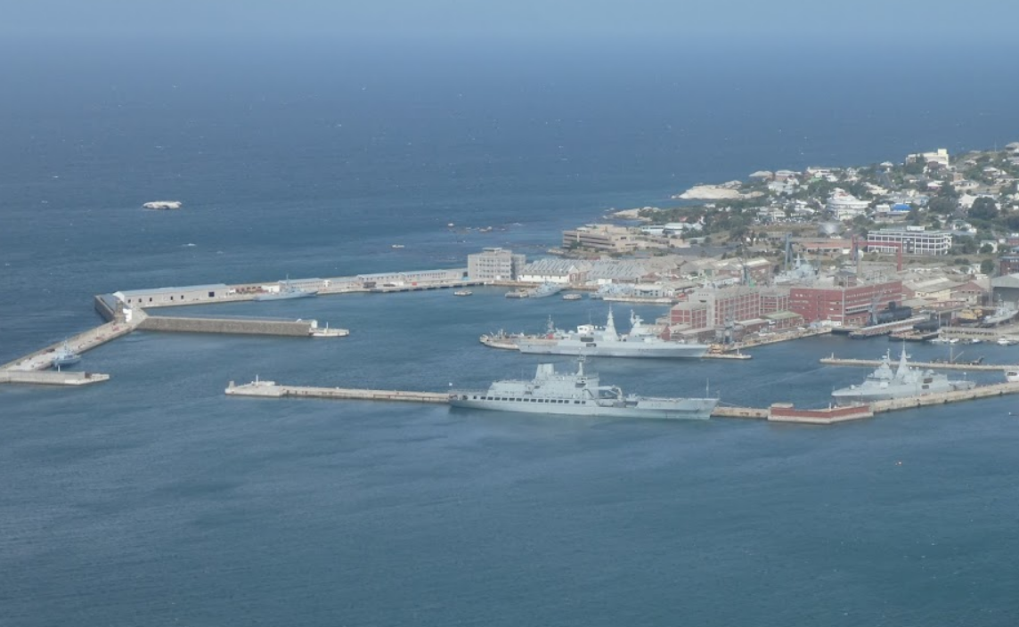 Detalles del ejercicio militar en Sudáfrica