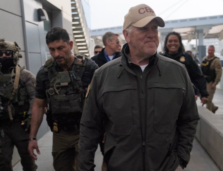 Trump envía a su 'zar' a Mineápolis para realizar un control fronterizo