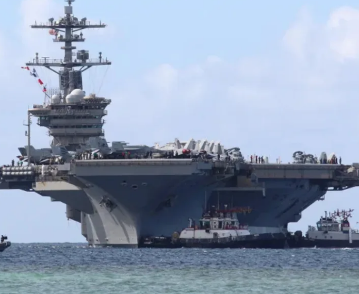 Teherán teme las bombas de EEUU y la llegada del super portaaviones