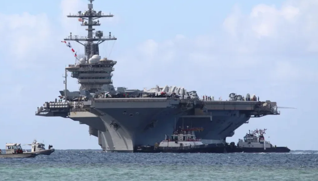 Teherán teme las bombas de EEUU y la llegada del super portaaviones