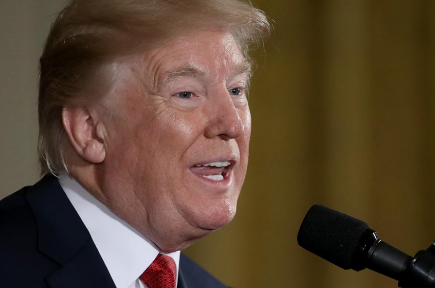 Trump habla de la muerte de manifestante y dice que es "Muy triste"