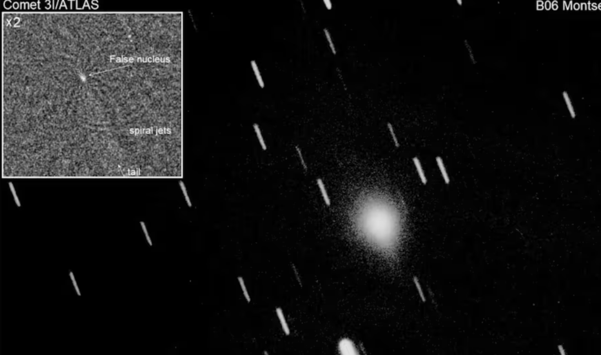 Qué revelaron las nuevas observaciones del cometa 3I/ATLAS