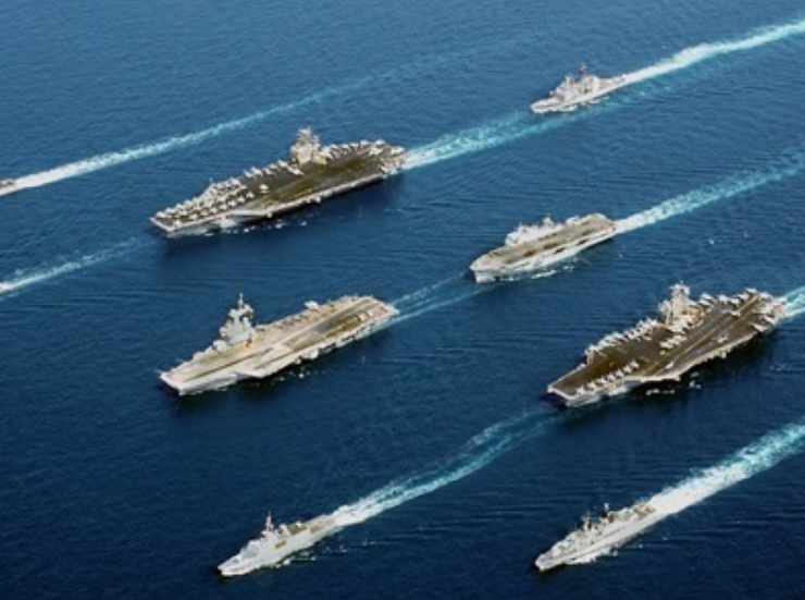 La flota de Medio Oriente es mayor que la de Venezuela según Trump