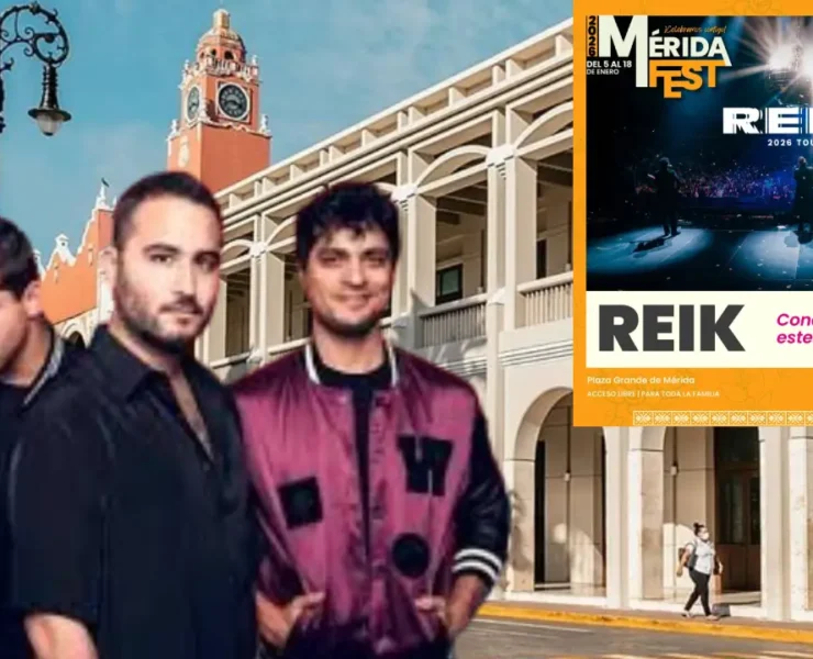 Concierto de Reik en el Mérida Fest promete noche mágica
