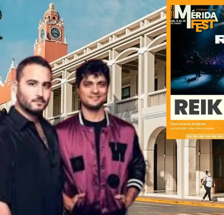 Concierto de Reik en el Mérida Fest promete noche mágica