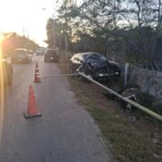 Impactante choque: consejero del Iepac se ve involucrado en accidente vial