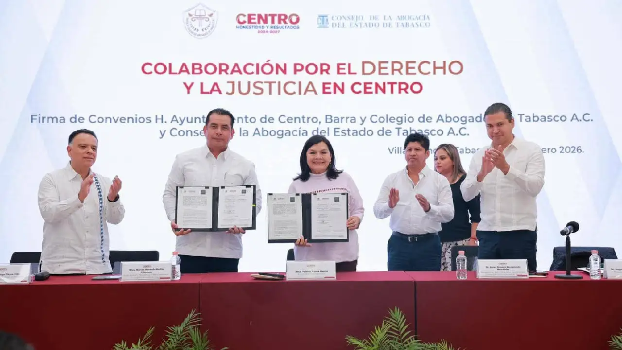 Convenios con asociaciones de abogados fortalecen justicia social