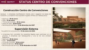 Autoridades estatales presentaron los avances de los proyectos de obra pública que transformarán Tabasco, con inversiones históricas orientadas al desarrollo con sentido social y al bienestar de la población.