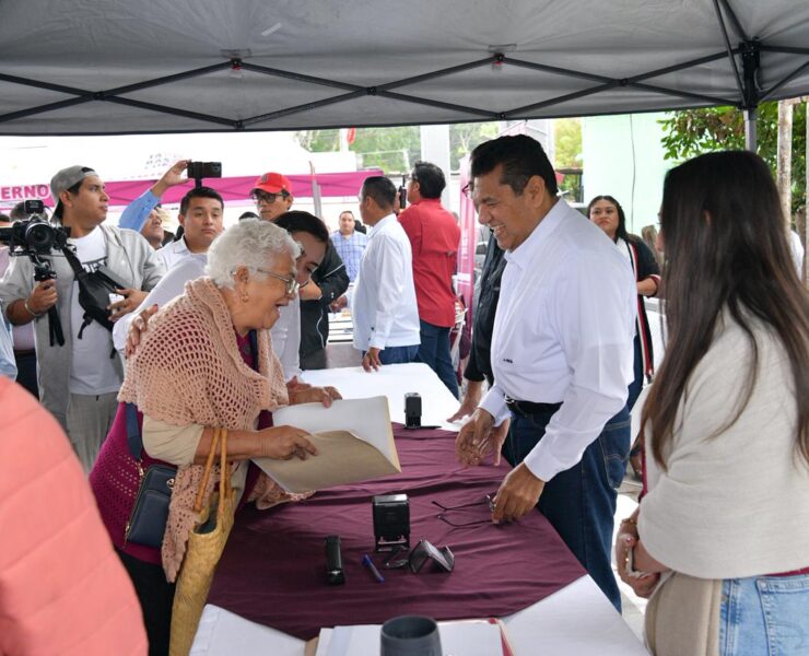 En Centla se trabaja y avanza escuchando al pueblo
