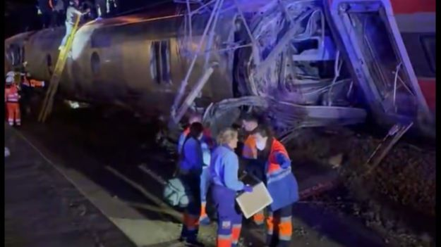 Escenas de pánico y desesperación entre los pasajeros