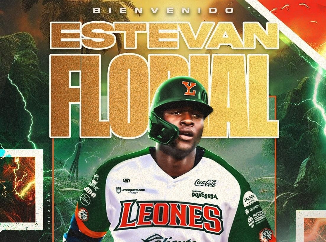 Estevan Florial cañonero dominicano listo para rugir en Yucatán