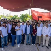 Fortalecen estructura educativa con espacios dignos desde las aulas