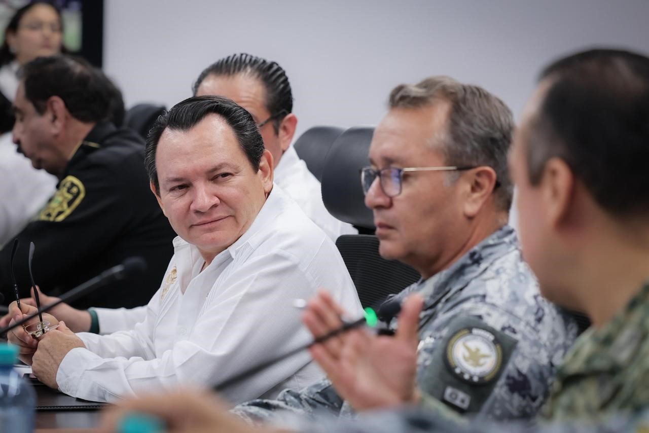Gobierno de Yucatán refuerza estrategia para proteger la paz estatal