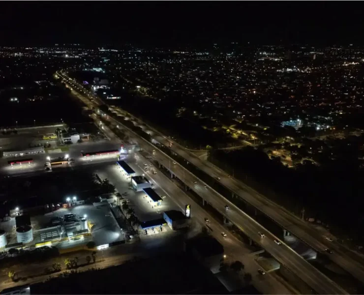 Gobierno del Estado renovó la iluminación tras años de abandono