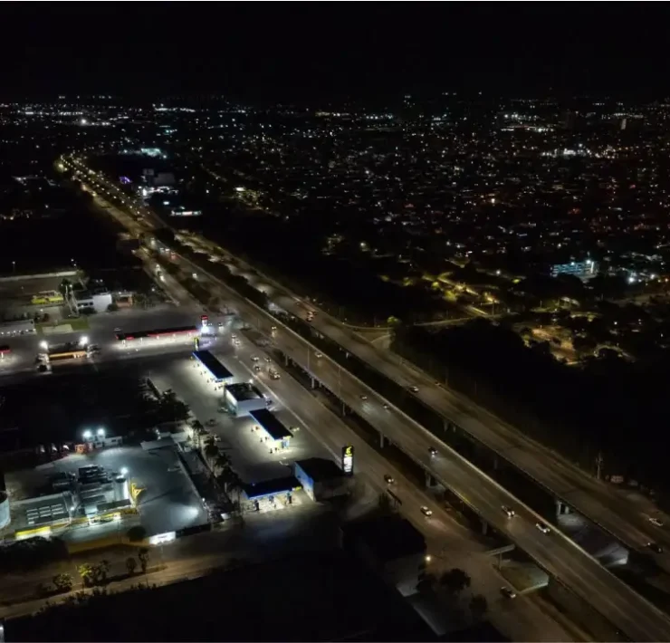 Gobierno del Estado renovó la iluminación tras años de abandono