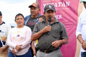 El Gobierno del Estado puso en marcha en el municipio de Muna el programa de Mecanización de Tierras