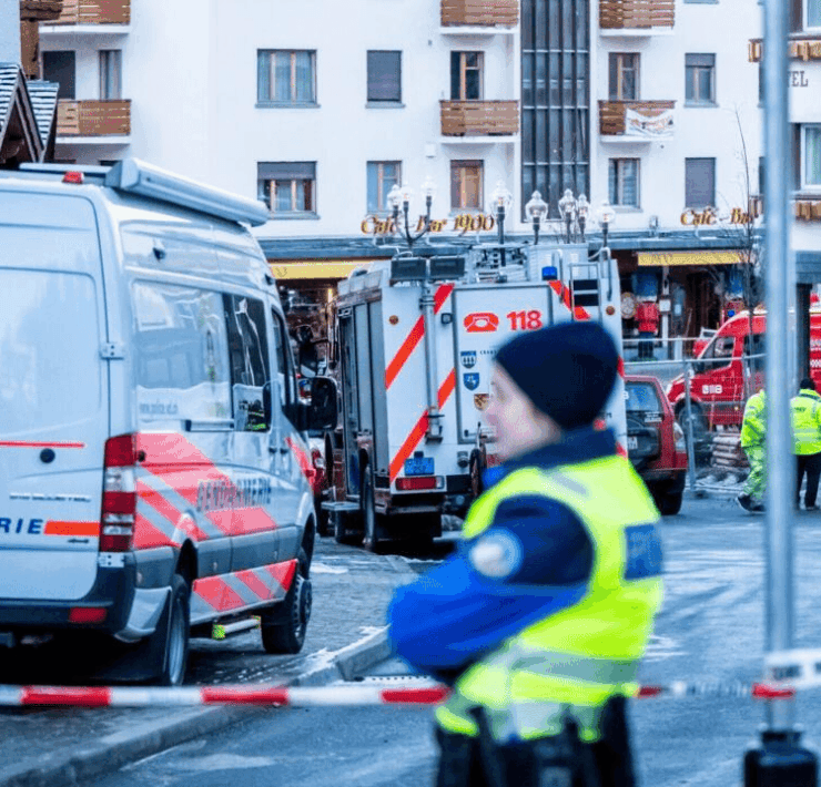 Incendio durante celebración de Año Nuevo