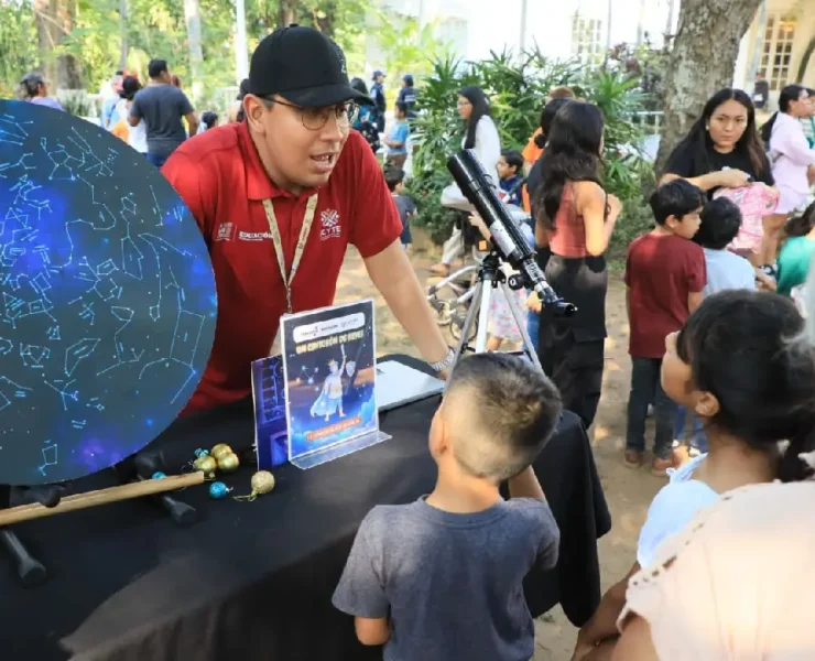 Infantes llegaron al Centro Cultural Quinta Grijalva para celebrar a lo grande