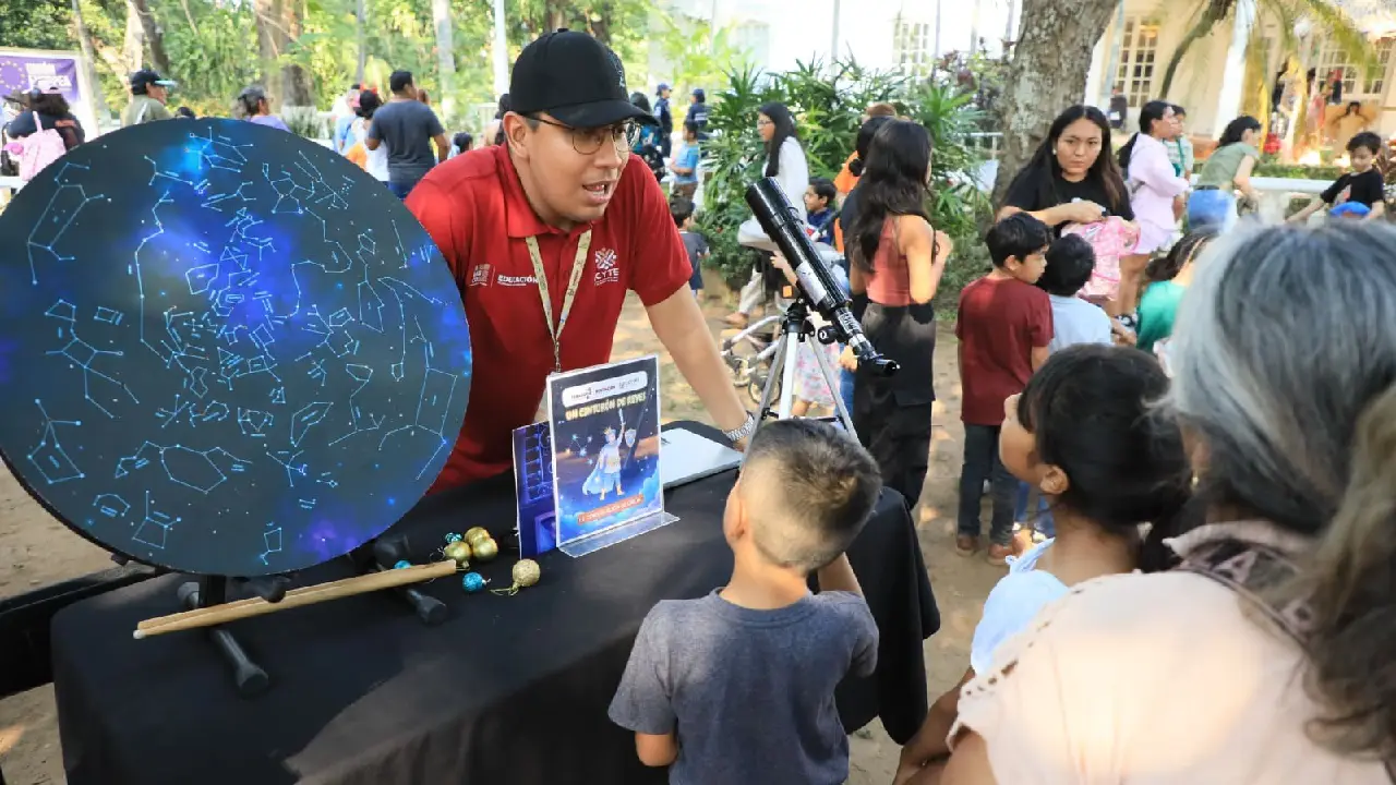 Infantes llegaron al Centro Cultural Quinta Grijalva para celebrar a lo grande