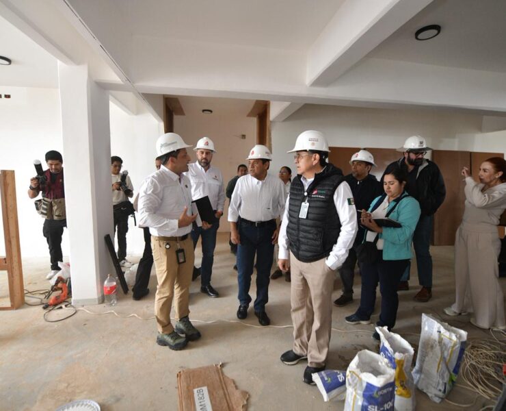 Javier May supervisa la construcción y equipamiento de nuevo CRIAT