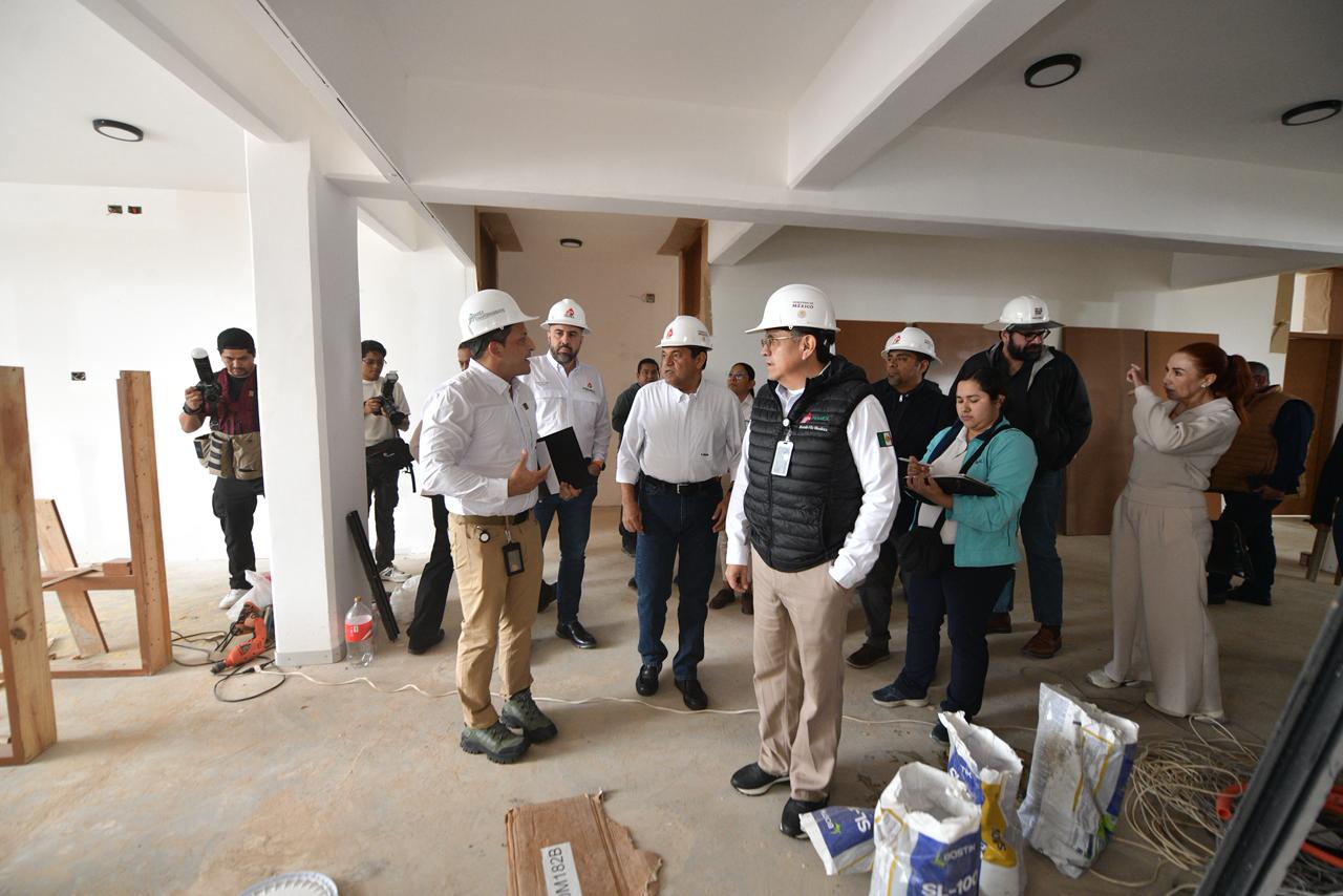 Javier May supervisa la construcción y equipamiento de nuevo CRIAT