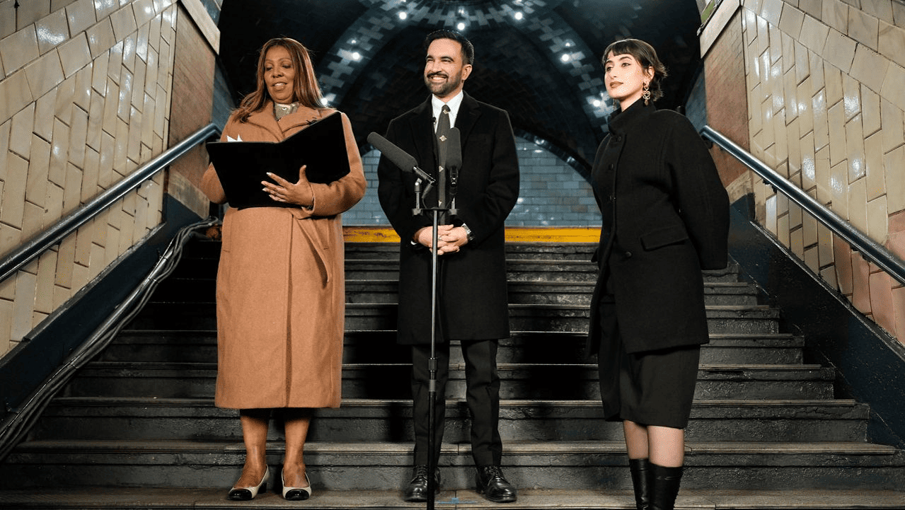 Juramento en un escenario simbólico