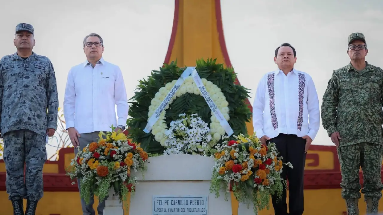 Legado de Felipe Carrillo Puerto en la memoria de Yucatán