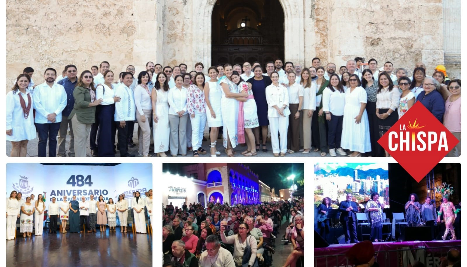 La historia y la unión de Mérida en el marco de su 484 aniversario