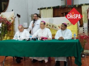 Este viernes en la mañana el arzobispo de Yucatán, monseñor Gustavo Rodríguez Vega presidió una misa para los periodistas en la iglesia de Monjas