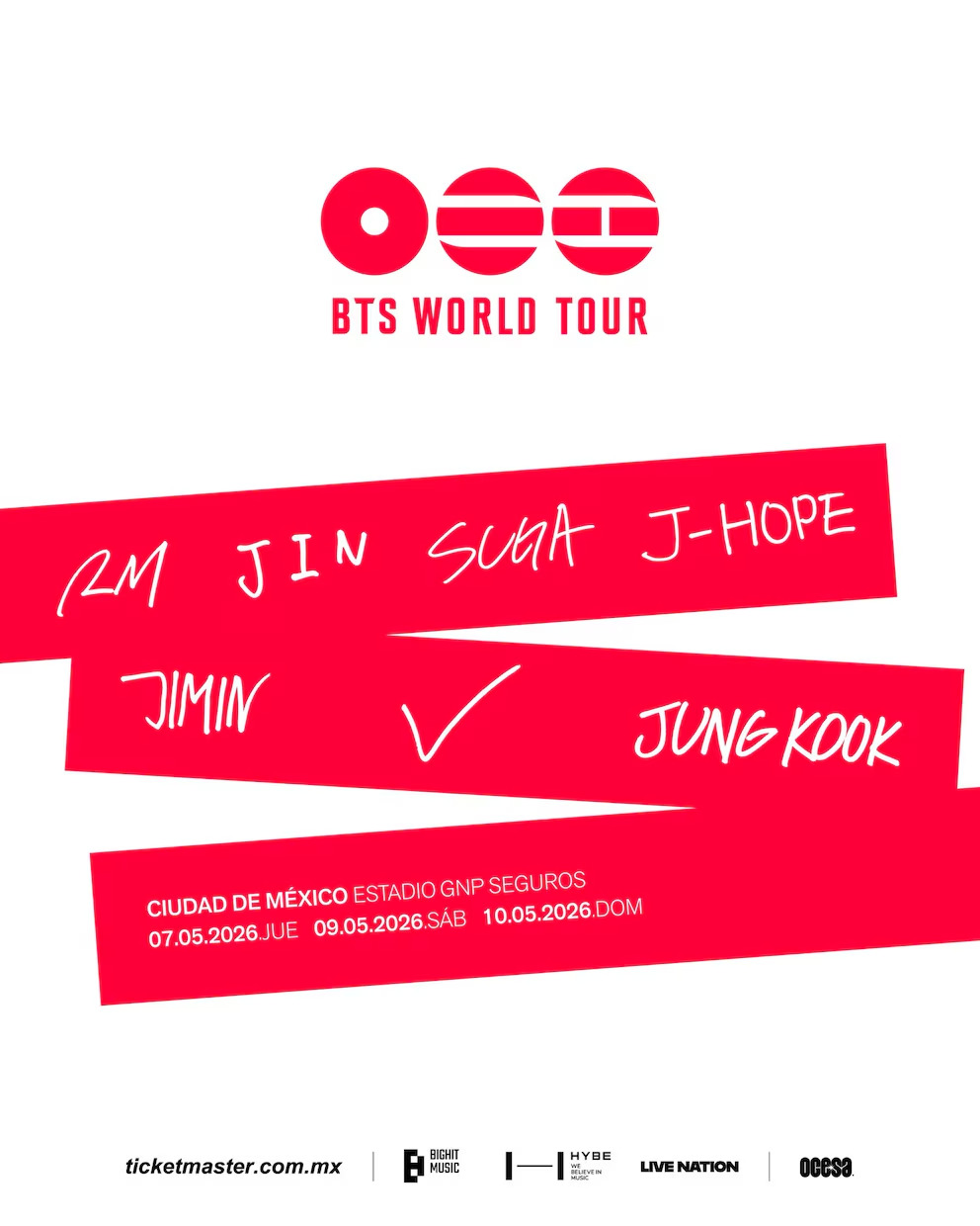 Paquetes VIP y preventa para ARMY