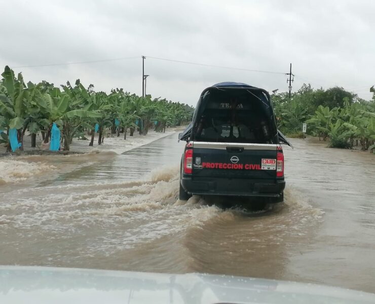 Provoca Frente Frío incrementos en ríos serranos de Tabasco