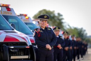 Gobernador Joaquín Díaz Mena encabezó la entrega de patrullas, ambulancias y equipamiento a municipios y a la Secretaría de Seguridad Pública