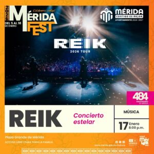 Jesús Navarro, Julio Ramírez y Bibi Marín llevarán sus grandes éxitos al Mérida Fest, ofreciendo un concierto gratuito que promete una velada llena de nostalgia, romance y emoción en la Plaza Grande.