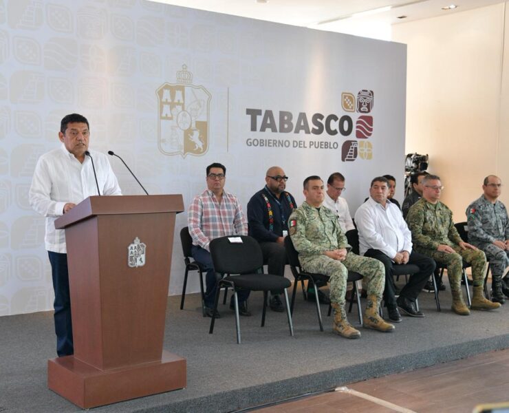 Reitera Javier May apoyo a postura de Presidenta Claudia Sheinbaum