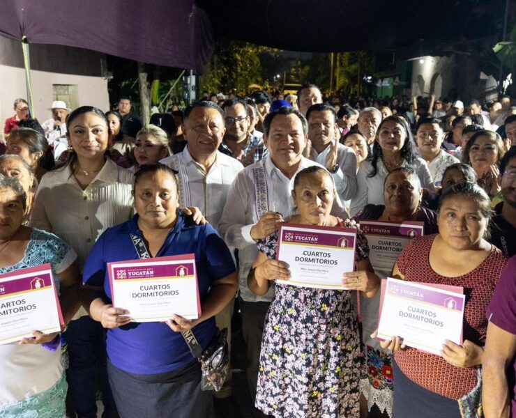 Renacimiento Maya impulsa vivienda digna y bienestar social en Chichimilá