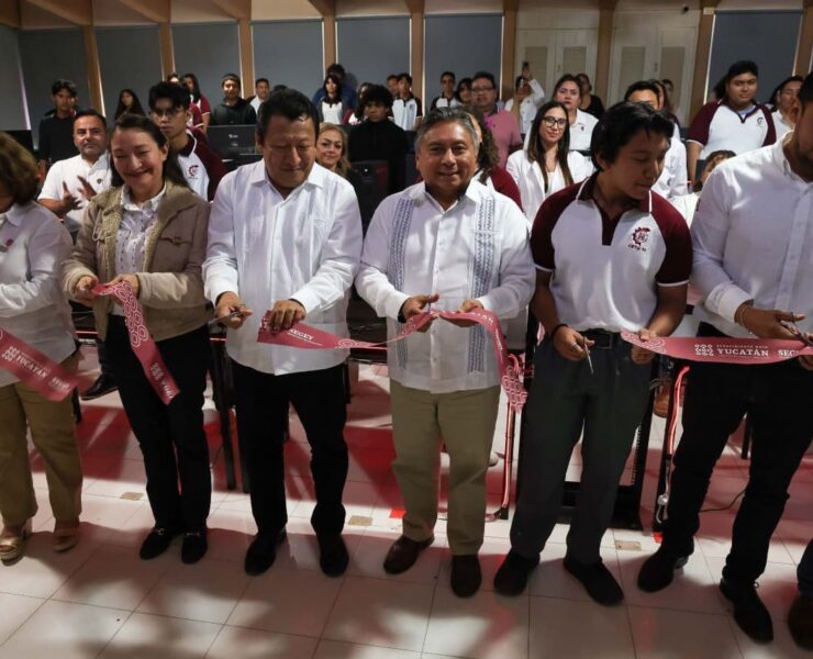 Segey inaugura Laboratorio de Ciberseguridad en el CBTis No. 95