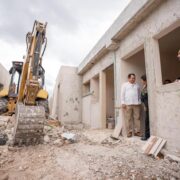 Supervisan Gobernador Joaquín Díaz Mena y titular de la Sedatu avances del Programa de Vivienda para el Bienestar