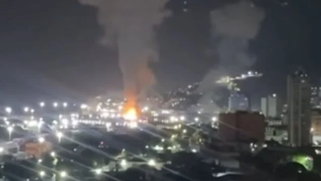 Tensión en Caracas por reportes de disparos cerca del Palacio de Miraflores