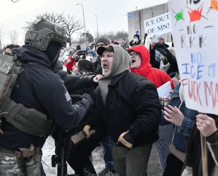 Tensión en Minneapolis