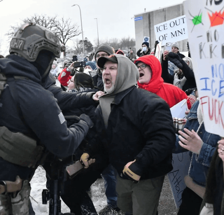 Tensión en Minneapolis