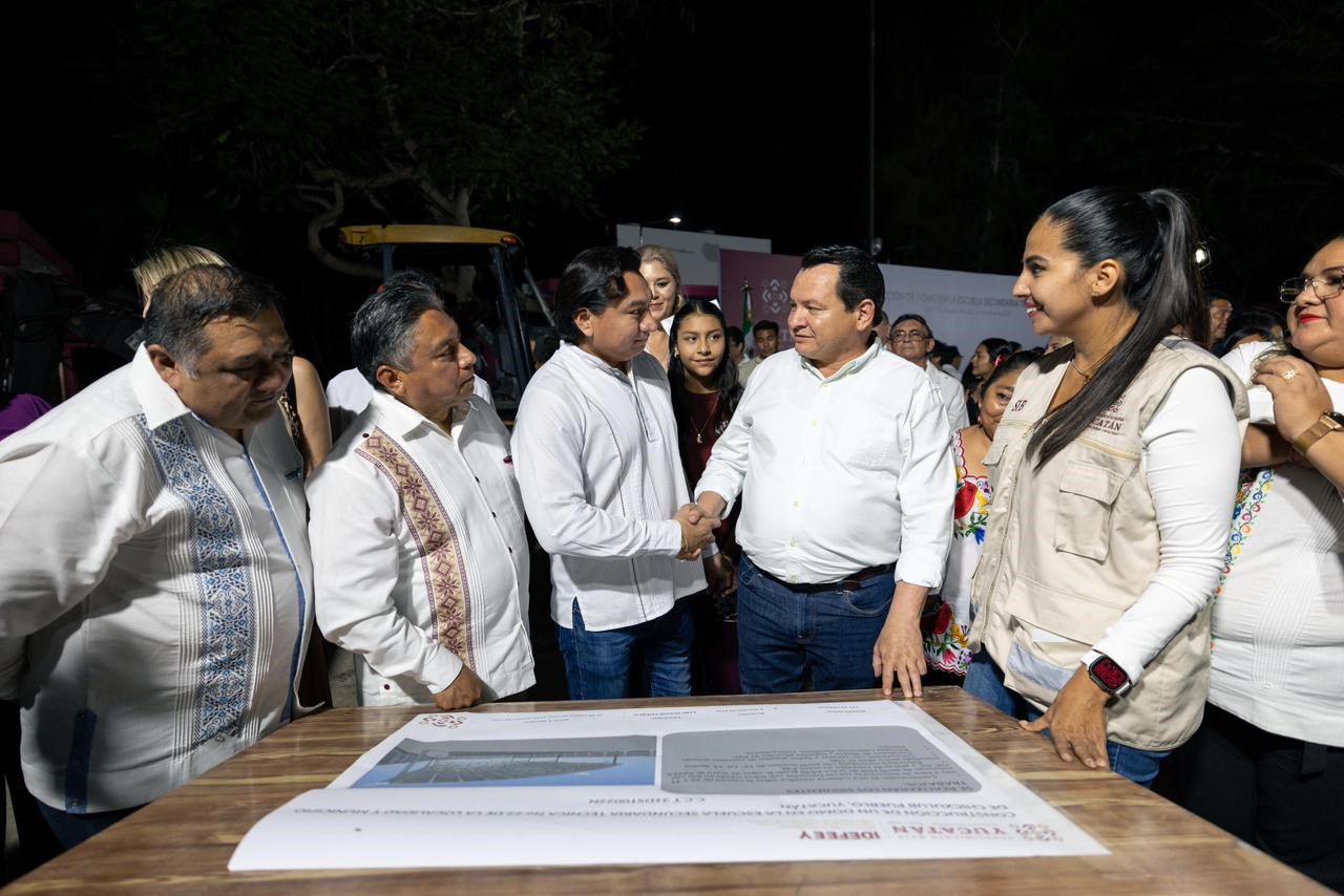 Una obra que cambia el futuro de más de 221 estudiantes en Chicxulub Pueblo