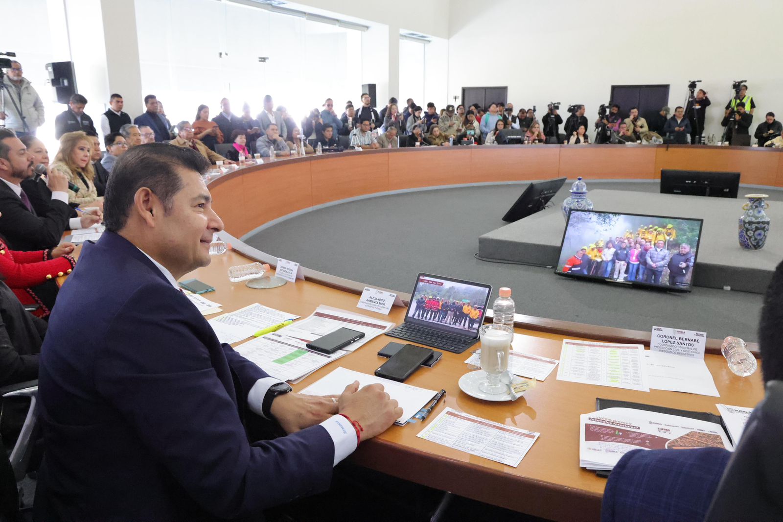 Puebla apuesta por la prevención y la tecnología para contener incendios forestales