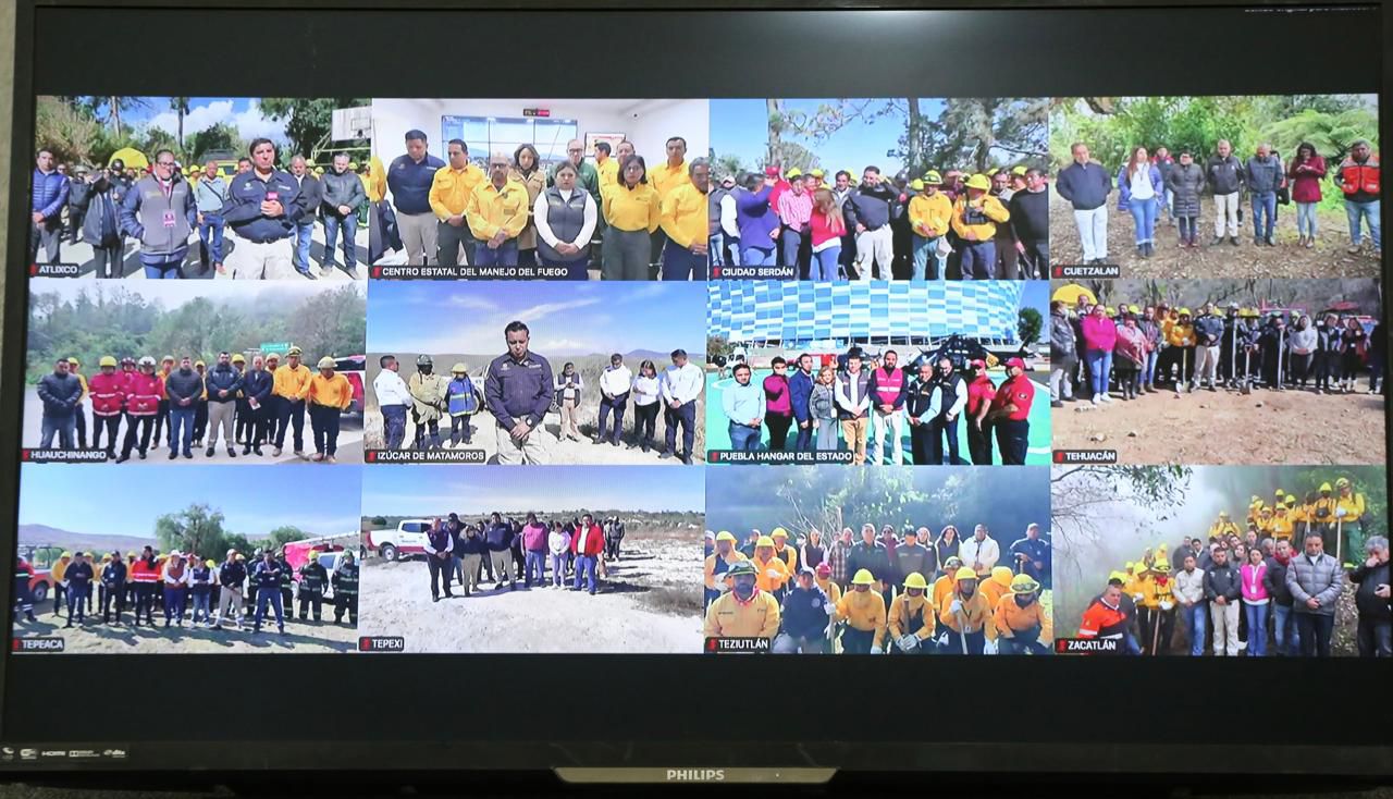 Puebla apuesta por la prevención y la tecnología para contener incendios forestales