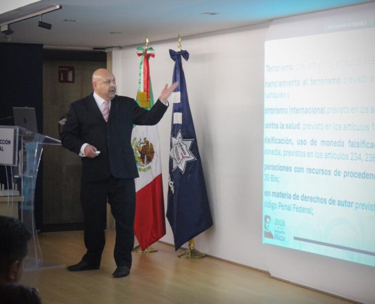 Capacitación y análisis financiero, ejes del combate a la delincuencia organizada en el SPF