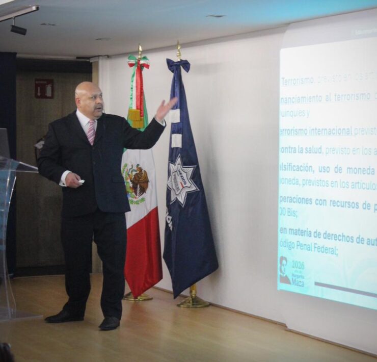 Capacitación y análisis financiero, ejes del combate a la delincuencia organizada en el SPF