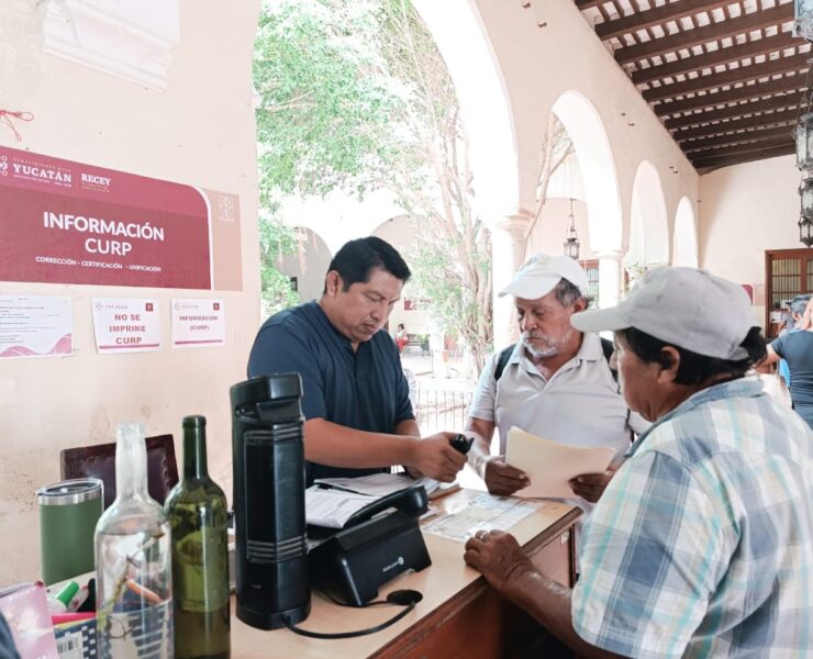 Yucatán apoya implementación del programa federal de CURP Biométrica