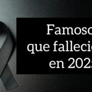 Celebridades icónicas fallecidas en 2025 sacudieron el mundo del entretenimiento y espectaculo