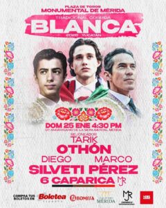 “Corrida Blanca”, que está a punto de celebrarse este domingo 25 de enero a las 4:30 p.m. con un evento sin igual