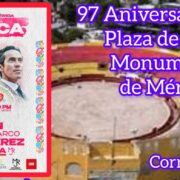 Plaza de Toros Monumental de Mérida Festeja 97 Años con Espectacular Corrida Blanca