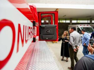 La alcaldesa Maryjose Gamboa supervisa las acciones del Sistema Municipal de Protección Civil de Boca del Río ante la Alerta preventiva por ingreso de Frente Frío, reforzando los protocolos de seguridad para proteger a la población.